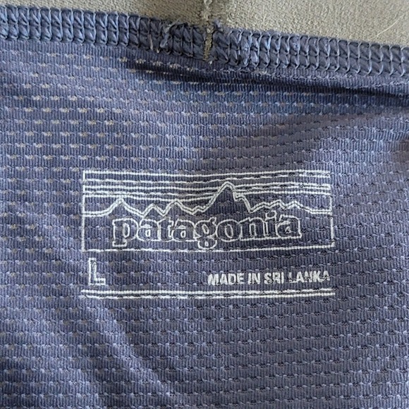 Patagonia Men Boxer Briefs Underwear Blue Mesh Athletic Large Base Layer - Picture 3 of 15